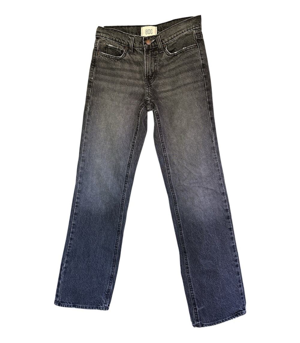 BDG Urban Outfitters High Rise Mom Jeans Women’s 27 Black Relaxed Straight Leg
